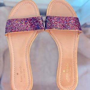 Kate Spade Glitter Slide